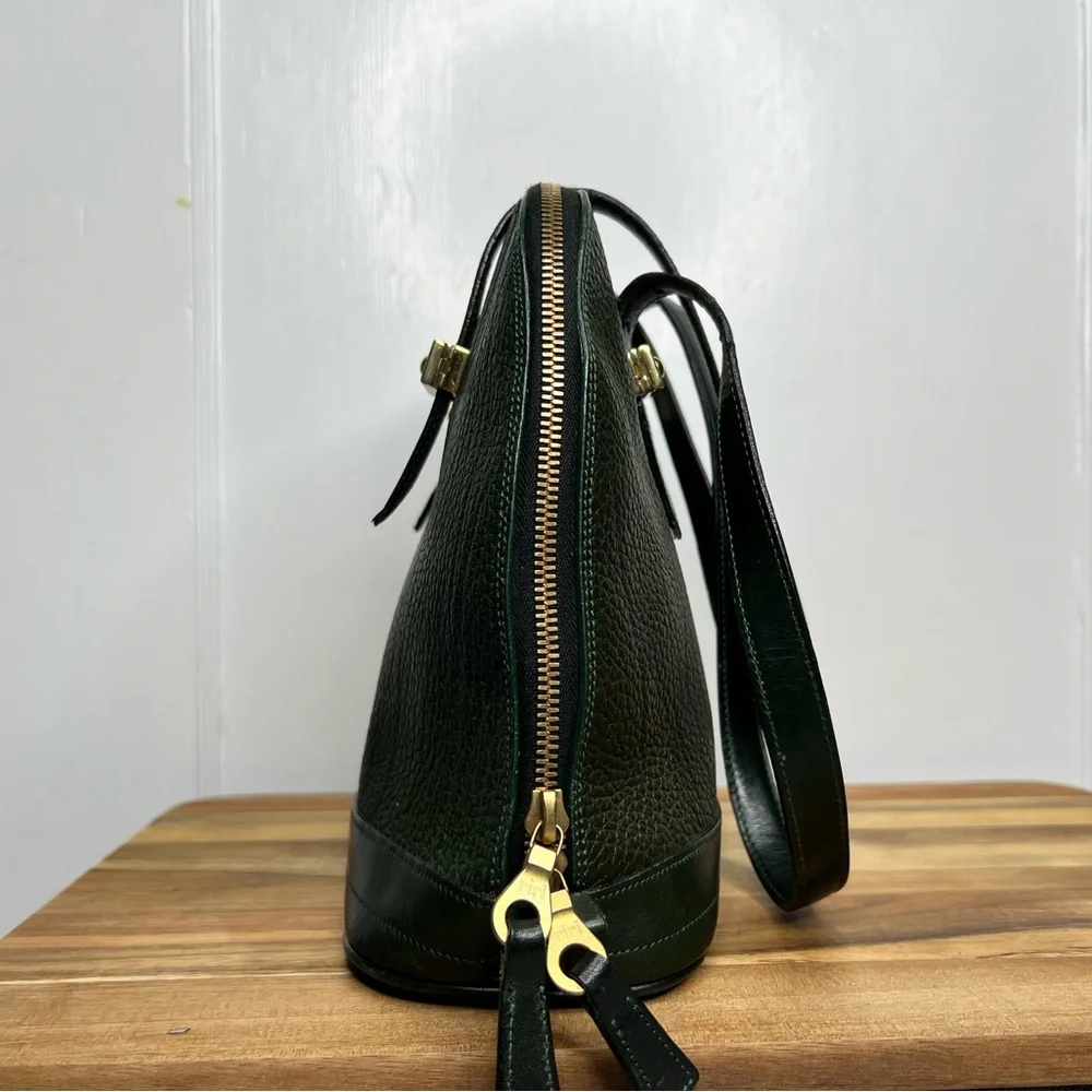 *RARE* Vintage Dooney & Bourke Metro Dome Zip Satchel - Picture 3 of 9